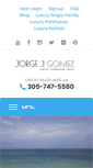 Mobile Screenshot of exclusivepropertiesinmiami.com